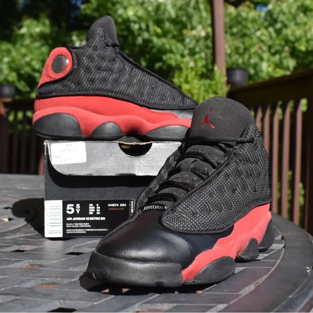 Jordan Retro 13 Bred Youth Size: 5